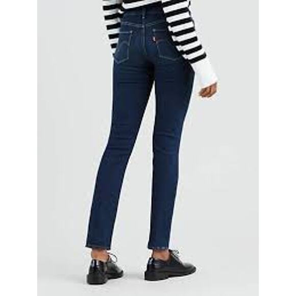 Levi's Women's Mid Rise Skinny Jeans Size 27 x 32 Embroidered Embellished - Picture 5 of 13